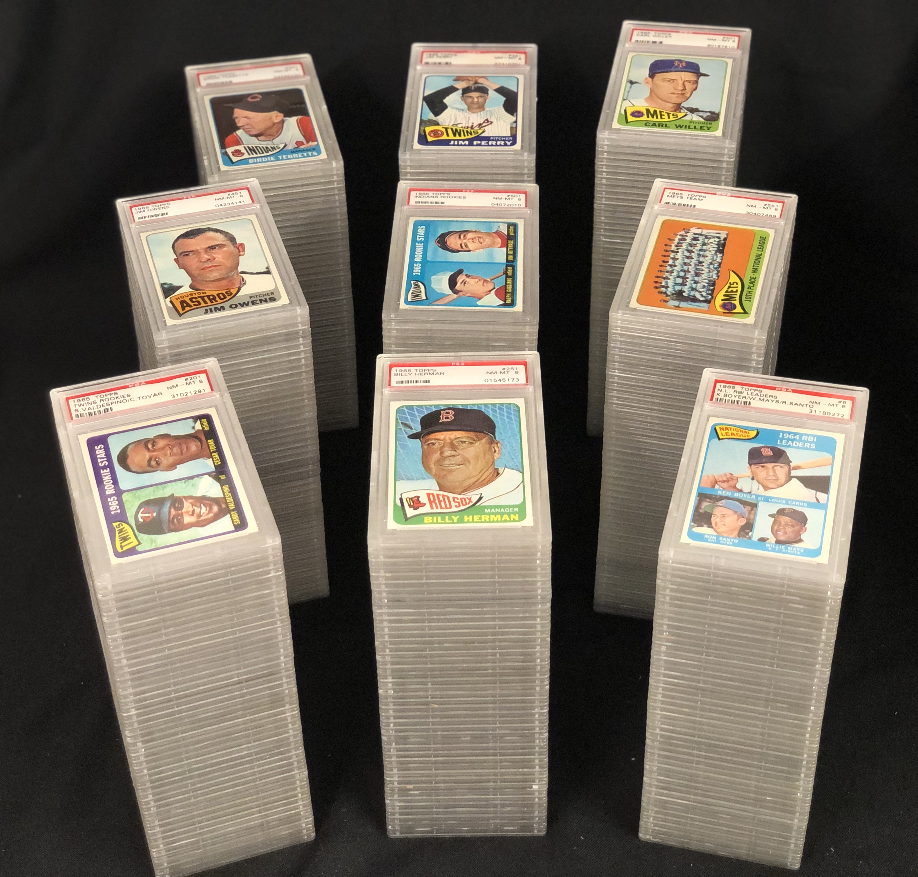 Fully PSA-Graded 1965 Topps Baseball Complete Set Purchase